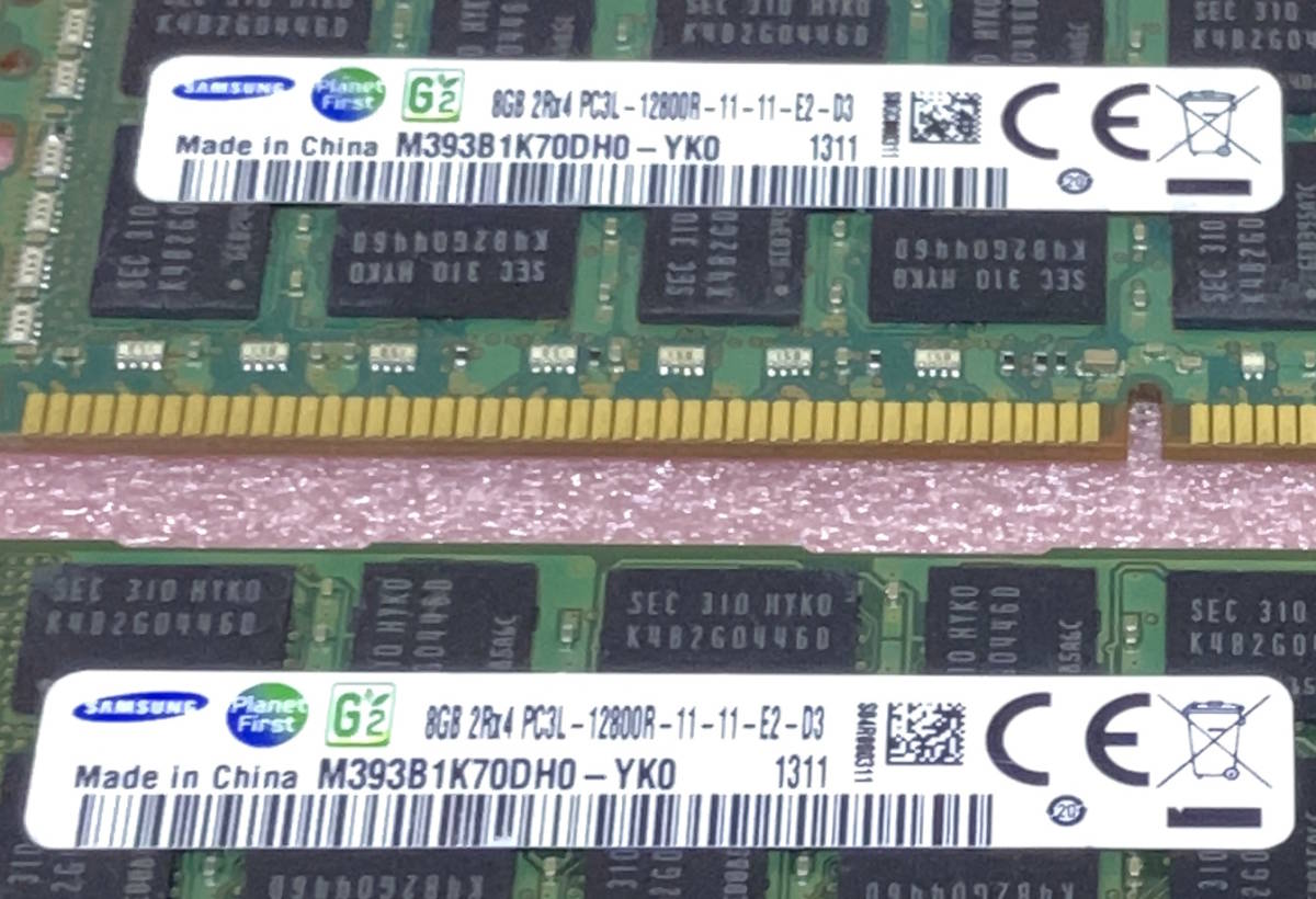 選べる配送時期 8GB×2セット16GB PC3-12800R DDR3 レジスタード メモリ 通販