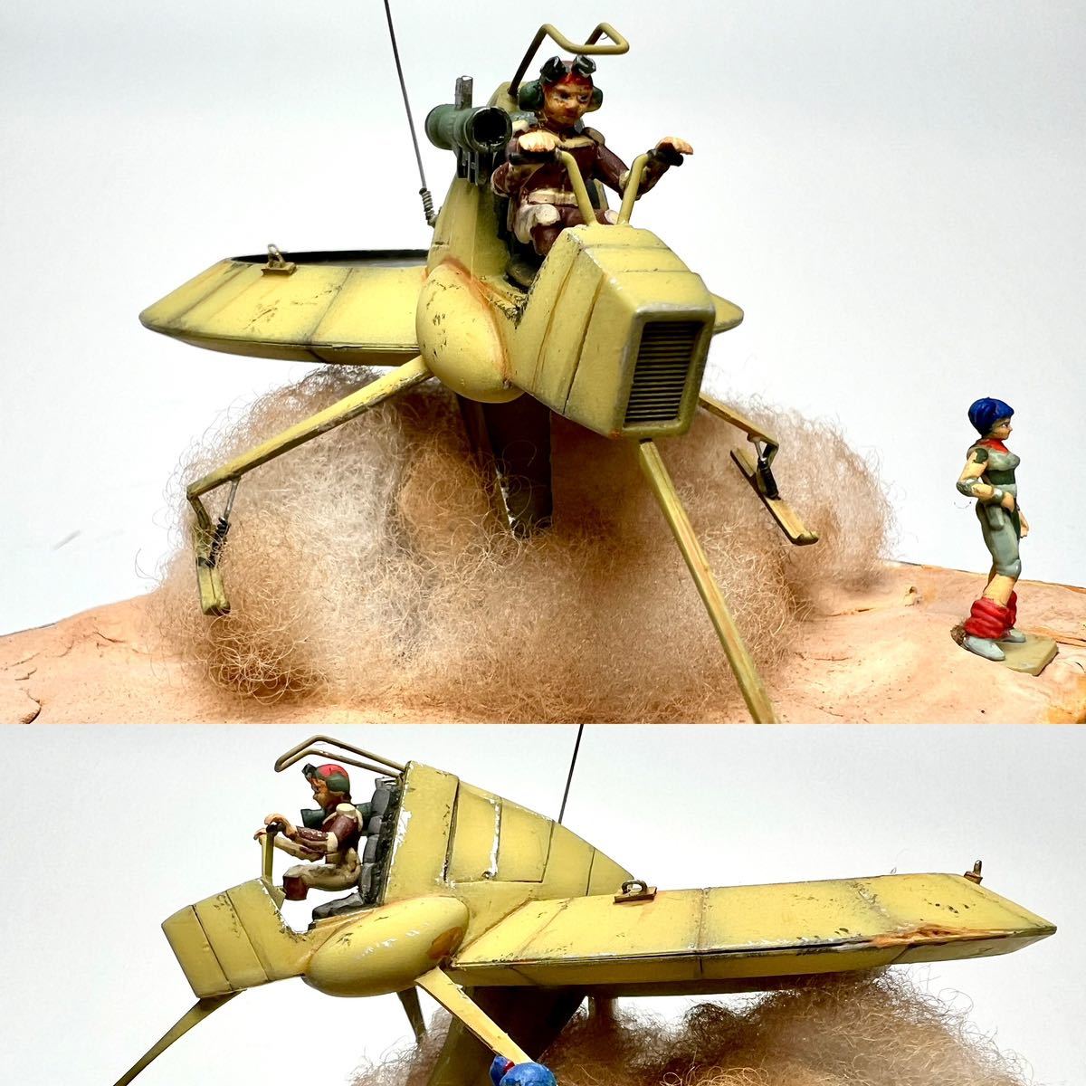 BANDAI】戦闘メカ ザブングル 改造旧キット 1/48 ホバギー