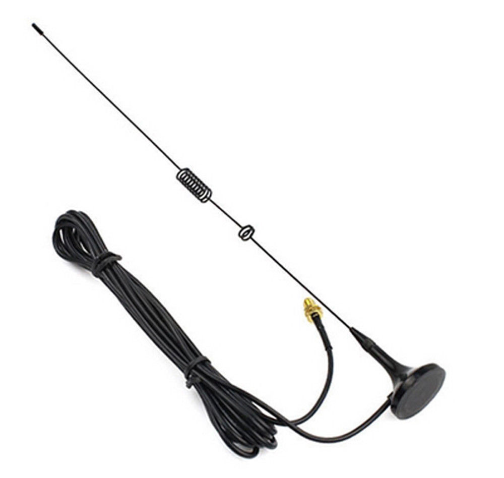 SMAオス／SMAメス端子の中型アンテナ, マグネット基台, VHF / UHF, 144/430MHz, 利得 3.0dB, 磁気吸着_画像5