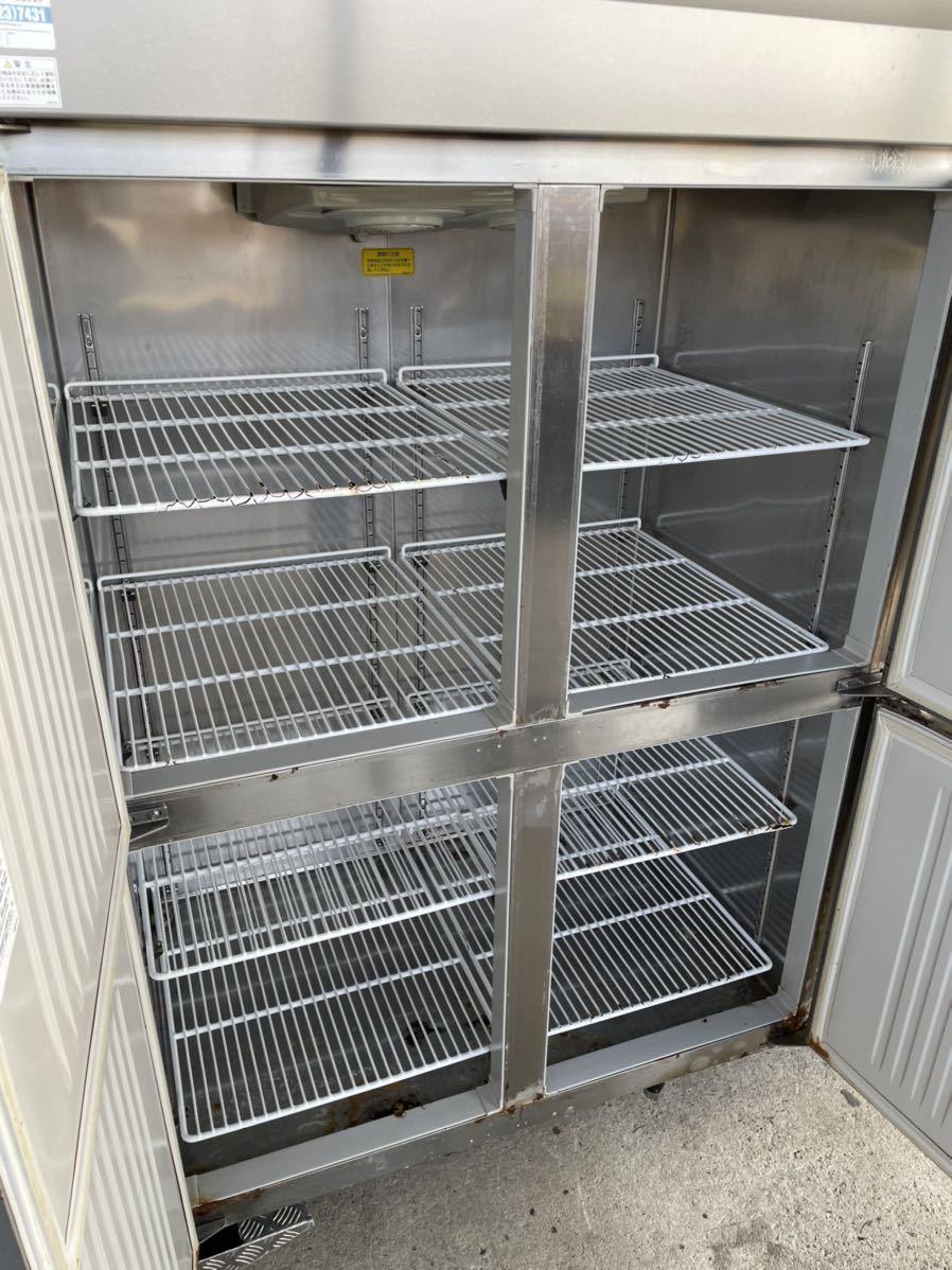 * receipt limitation (pick up) * Hoshizaki business use old year vertical freezing refrigerator freezing refrigerator 6 door HRF-180SF3 3.200V 1800.800.1950 operation goods present condition goods 