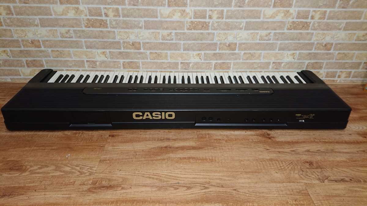 カシオ CASIO CPS-80 電子ピアノ キーボード 88鍵盤 動作確認済 93年製 アダプター付き_画像6