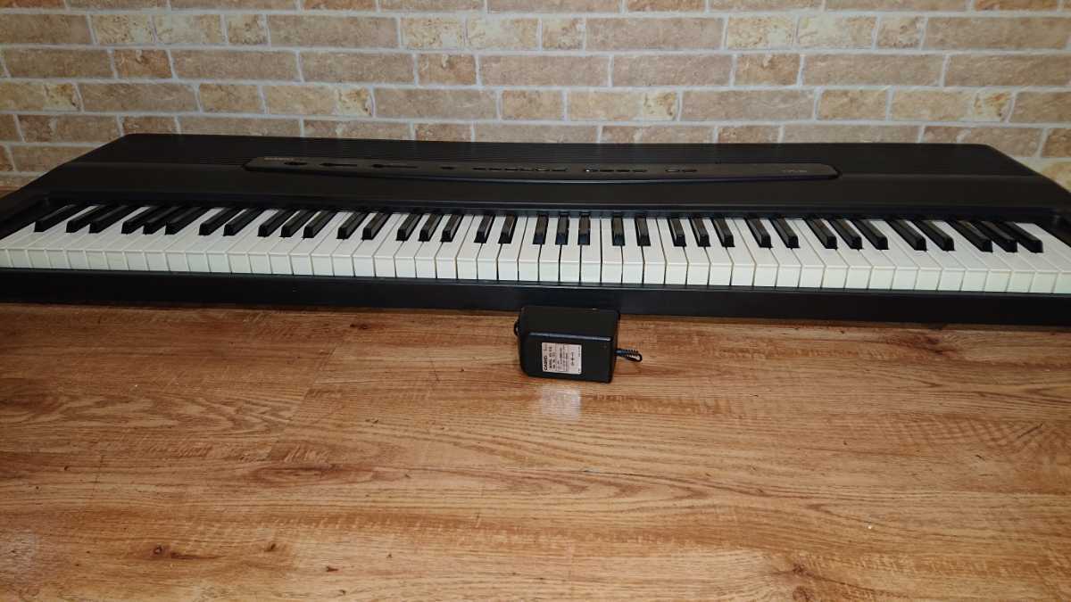 カシオ CASIO CPS-80 電子ピアノ キーボード 88鍵盤 動作確認済 93年製 アダプター付き_画像5