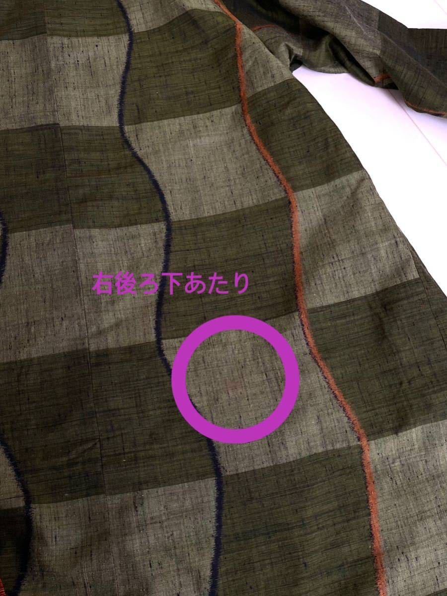 ヤフオク! - 新品未使用 上質紬2種 リバーシブルフードコー...