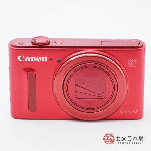 Canon キヤノンデジタルカメラ PowerShot SX610 HS レッド 光学18倍ズーム PSSX610HS(RE) #5848_画像1