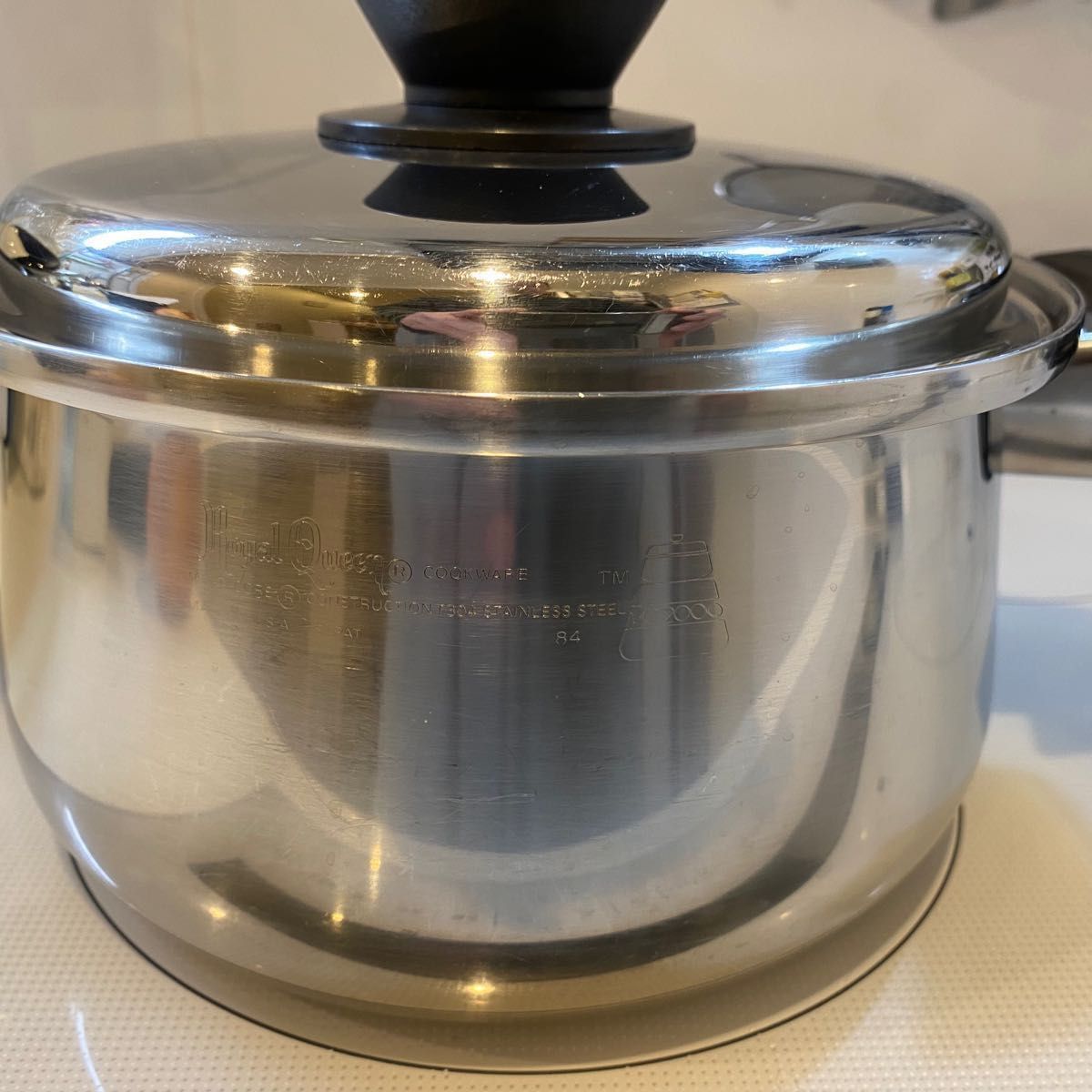 ロイヤルクイーン 3コート Royal Queen 3QT ステンレス鍋 おまけ ロイヤルクイーン 3コート Royal Queen 3QT ステンレス鍋 おまけ