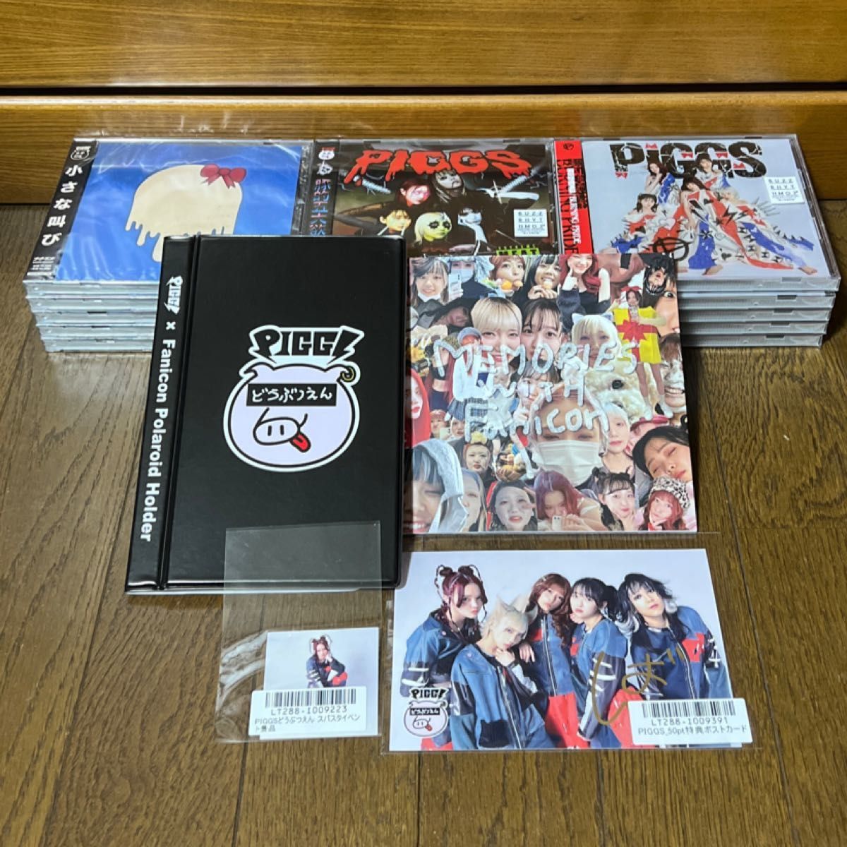 海外 PIGGS 全員直筆サイン チェキ 限定 azecon.net