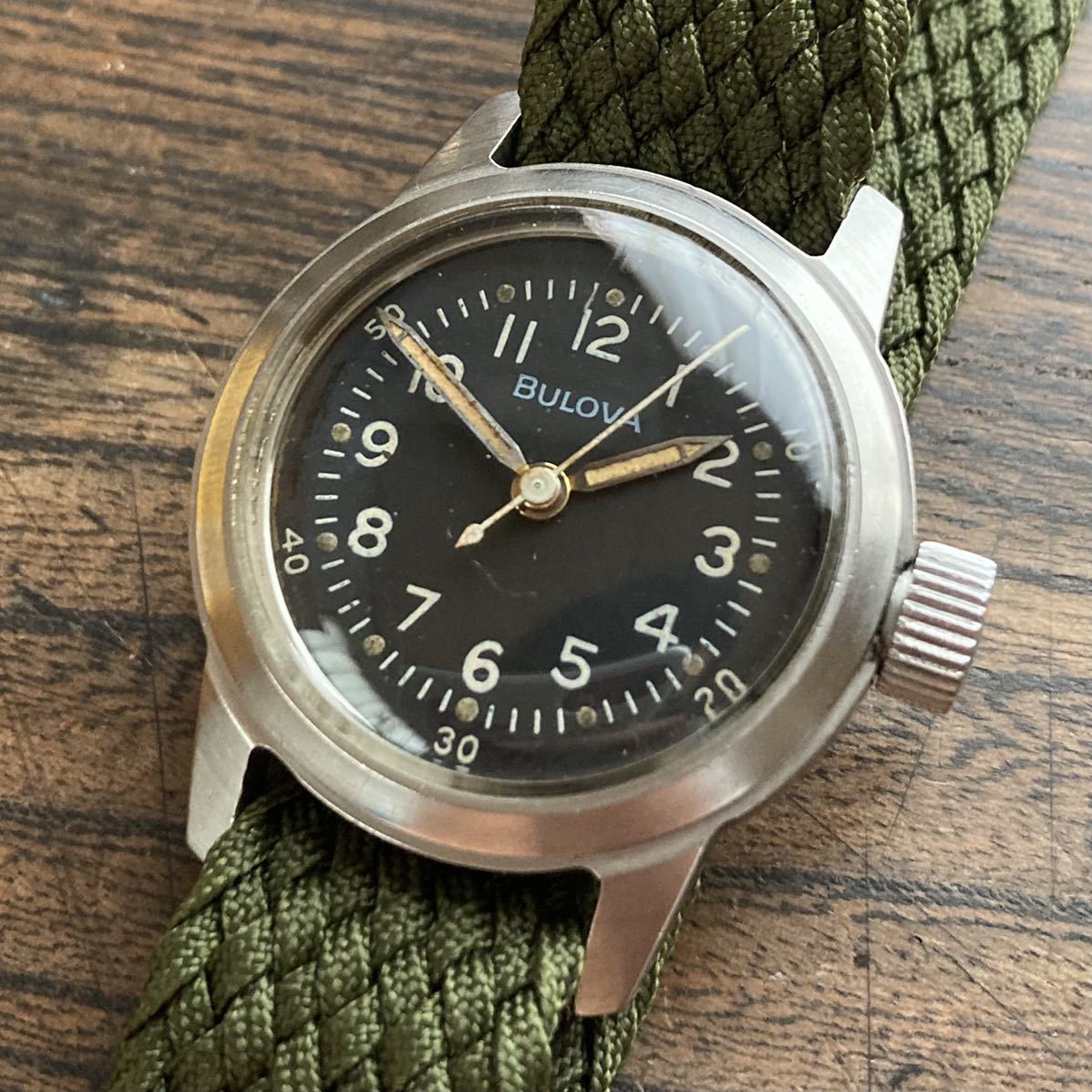 Yahoo!オークション - BULOVA ブローバ ミリタリー MIL-W-3818A Yahoo!オークション - BULOVA ブローバ ミリタリー MIL-W-3818A
