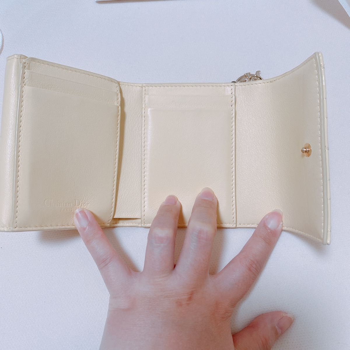 日本限定】新作 ディオール LADY DIOR VOYAGEUR ウォレット
