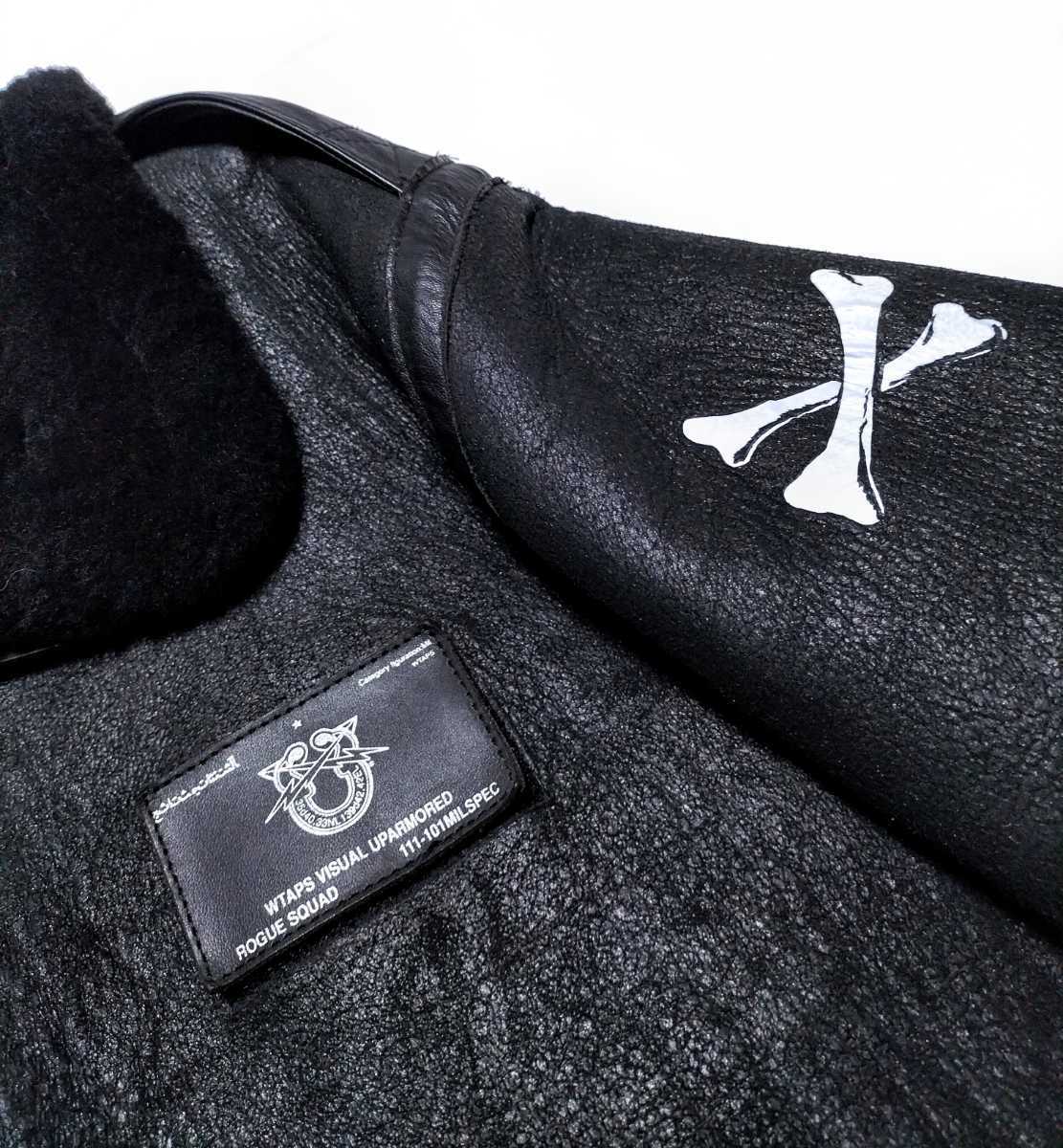最大63%オフ! 超美品 00AW名作 希少XLサイズ WTAPS ムートンフライト