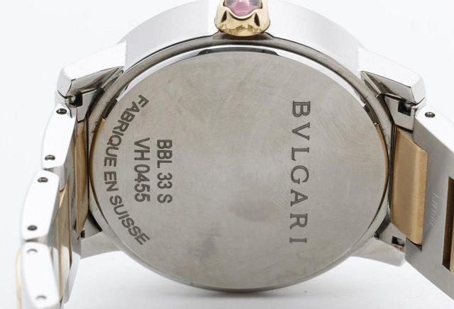 ♪BVLGARI　ブルガリ　ブルガリ　ＢＢＬ３３ＷＳＳＰＧＤ　ピンクゴールド　コンビ　正規品　本体のみ　Ａ38615