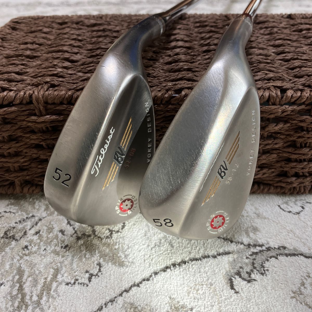 名器】ボーケイ 52°08 58°12 TITLEIST VOKEY 2本ウェッジセット