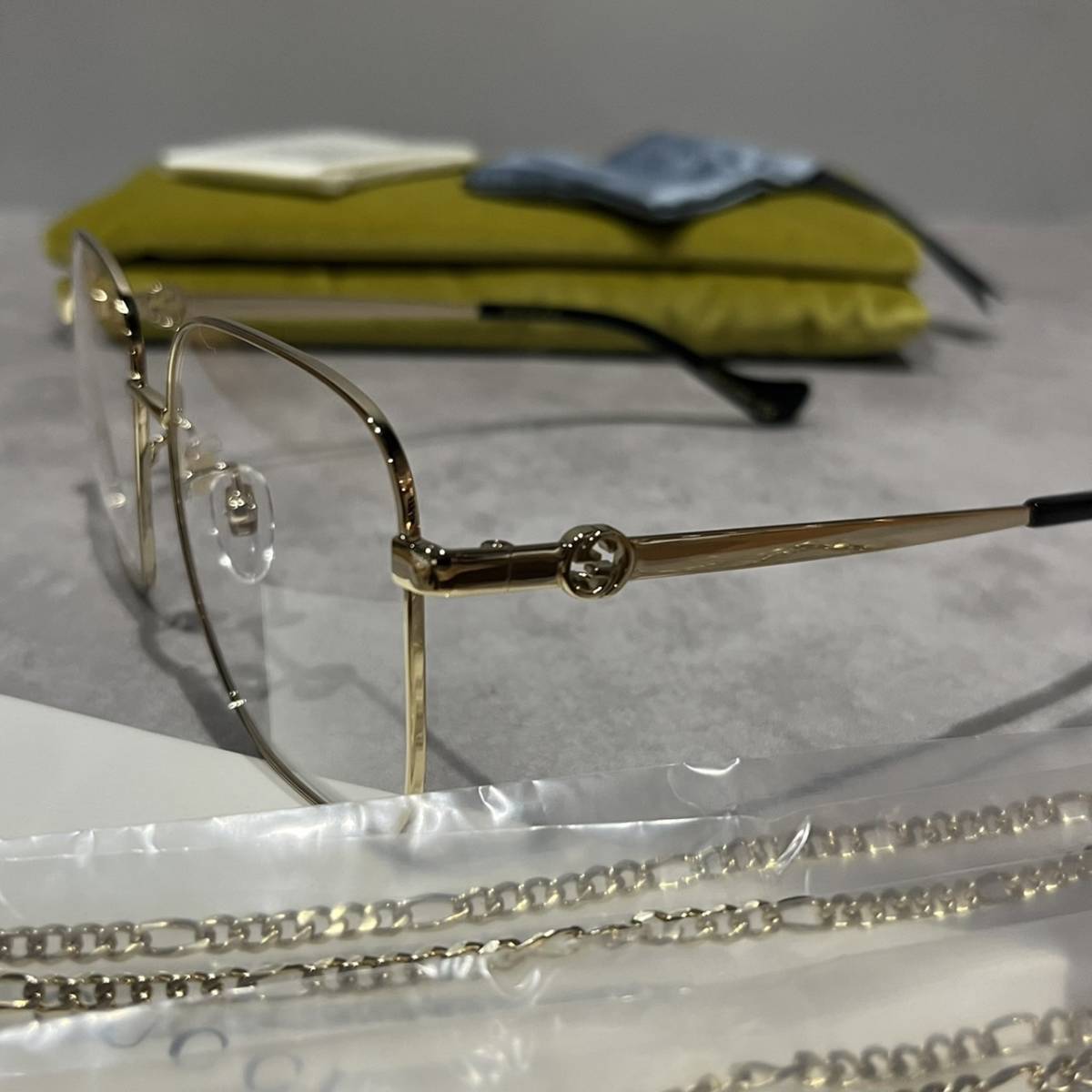 新古品・未使用品 GUCCI グッチ GG1092OA 001 日本製 サングラス
