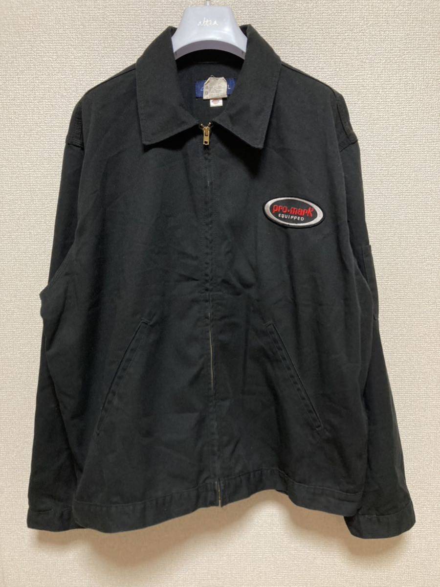 2022人気新作 Dickies ディッキーズ ワークジャケット ブルゾン スウィングトップドリズラー Pro.mark 企業ワッペン L 黒 ジャンパー、ブルゾン 2022人気新作 Dickies ディッキーズ ワークジャケット ブルゾン スウィングトップドリズラー Pro.mark 企業ワッペン L 黒 ジャンパー、ブルゾン