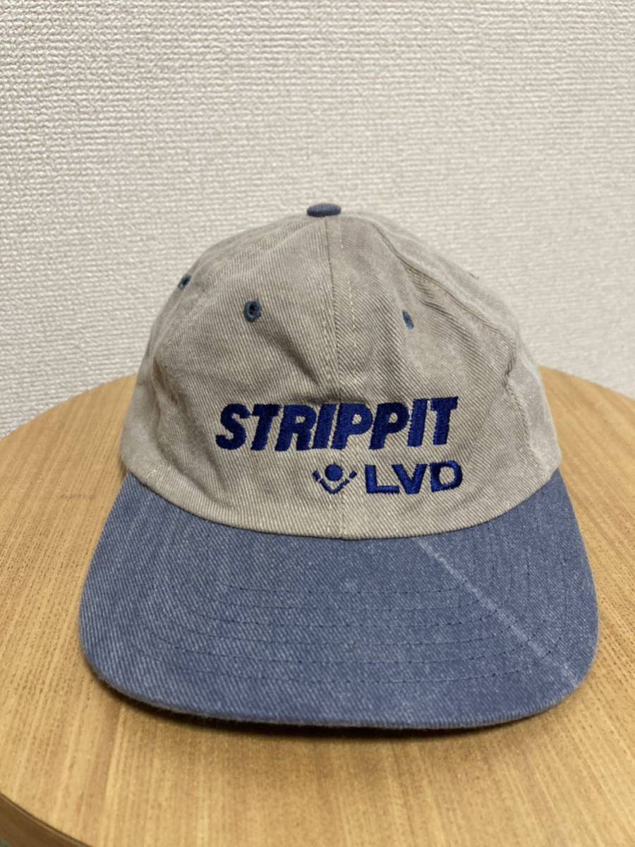 80's90's USAヴィンテージ 2トーンキャップ 帽子 Terranova USA製/STRIPPIT 企業 トラッカーズ キャップ 帽子 80年代 90年代 グレー