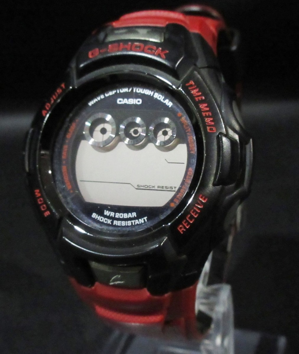 定価27,300円 G-SHOCK カシオ Gショック TheG 電波タフソーラー 赤黒 腕時計 GW-510J-4JF TOUGH SOLAR 難有