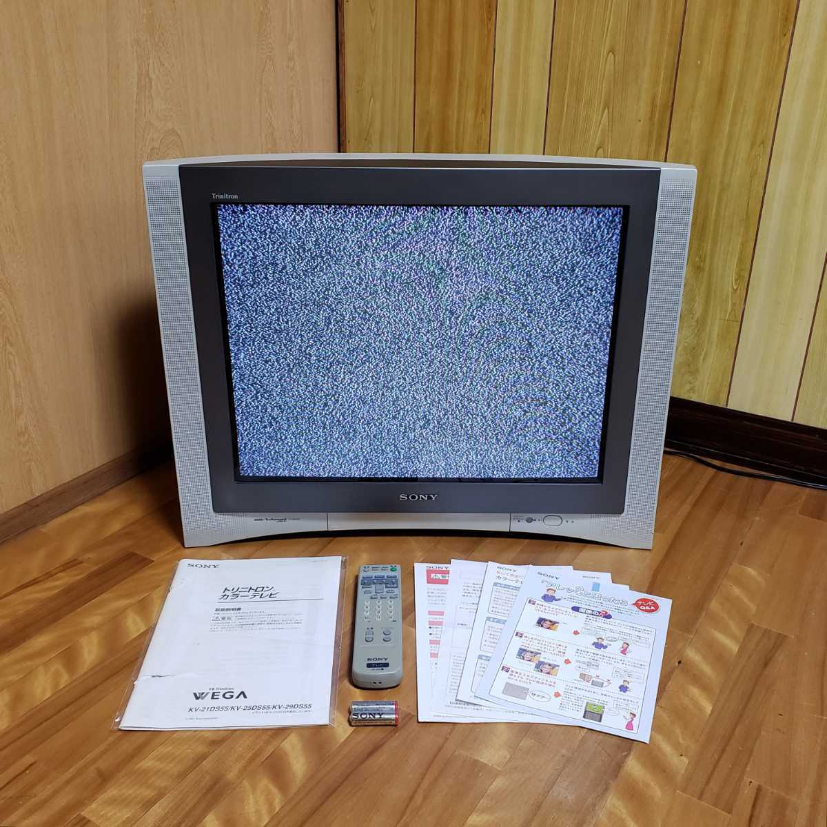 SONY/ソニー/KV-25DA65/Trinitron/トリニトロン/WEGA/ベガ/25型/25インチ/25V/ブラウン管テレビ/2006年製/美品/良品/動作確認済/付属品完備_画像1