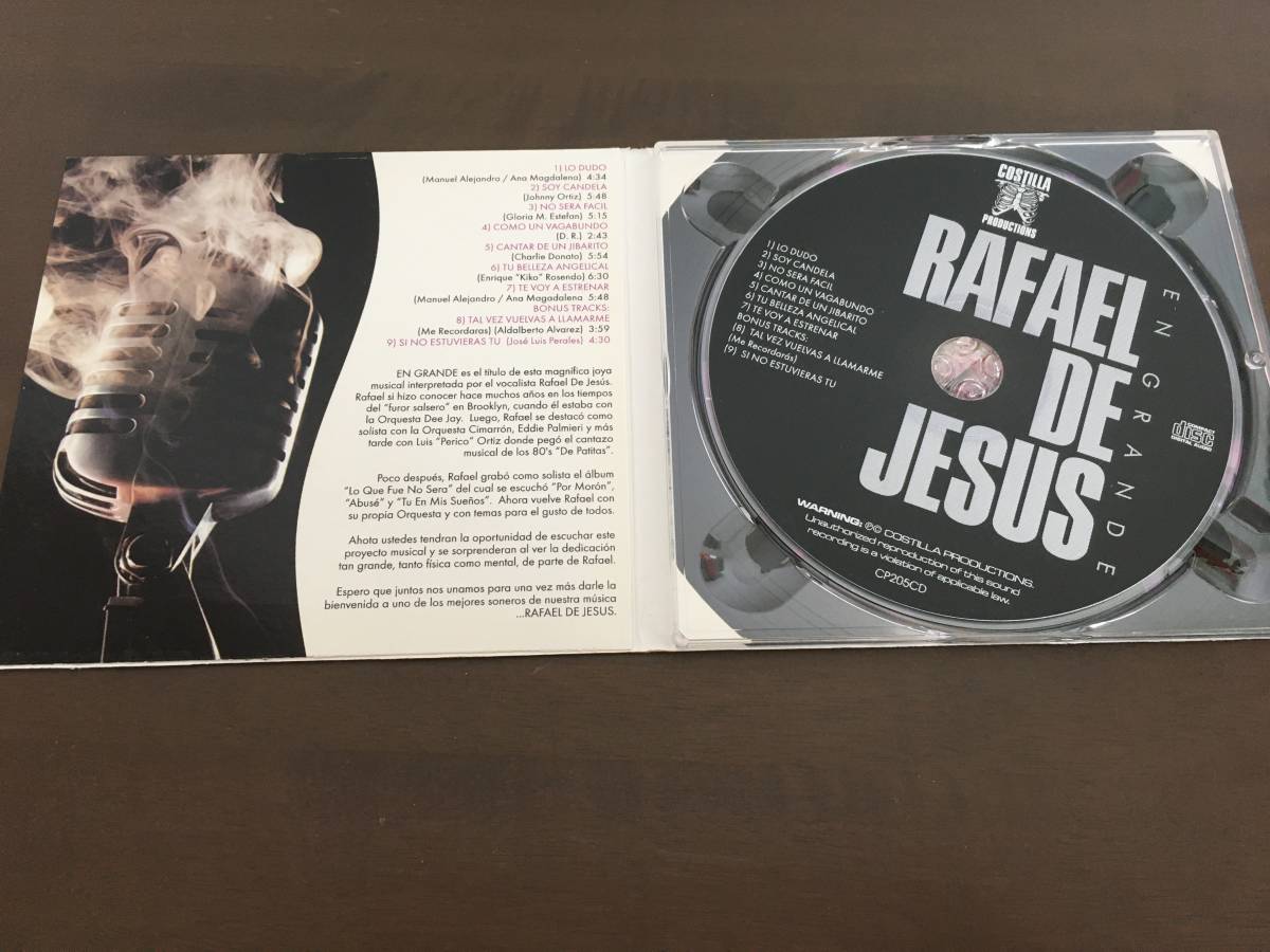 CD/RAFAEL DE JESUS　EN GRANDE/【J19】 /中古_画像4