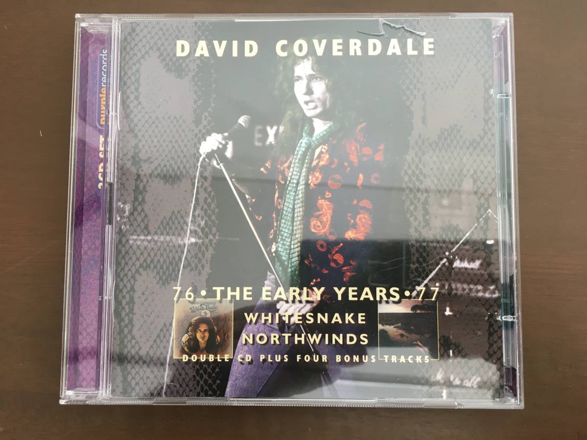 2CD/DAVID COVERDALE　WHITESNAKE / NORTHWINDS /【J19】 /中古