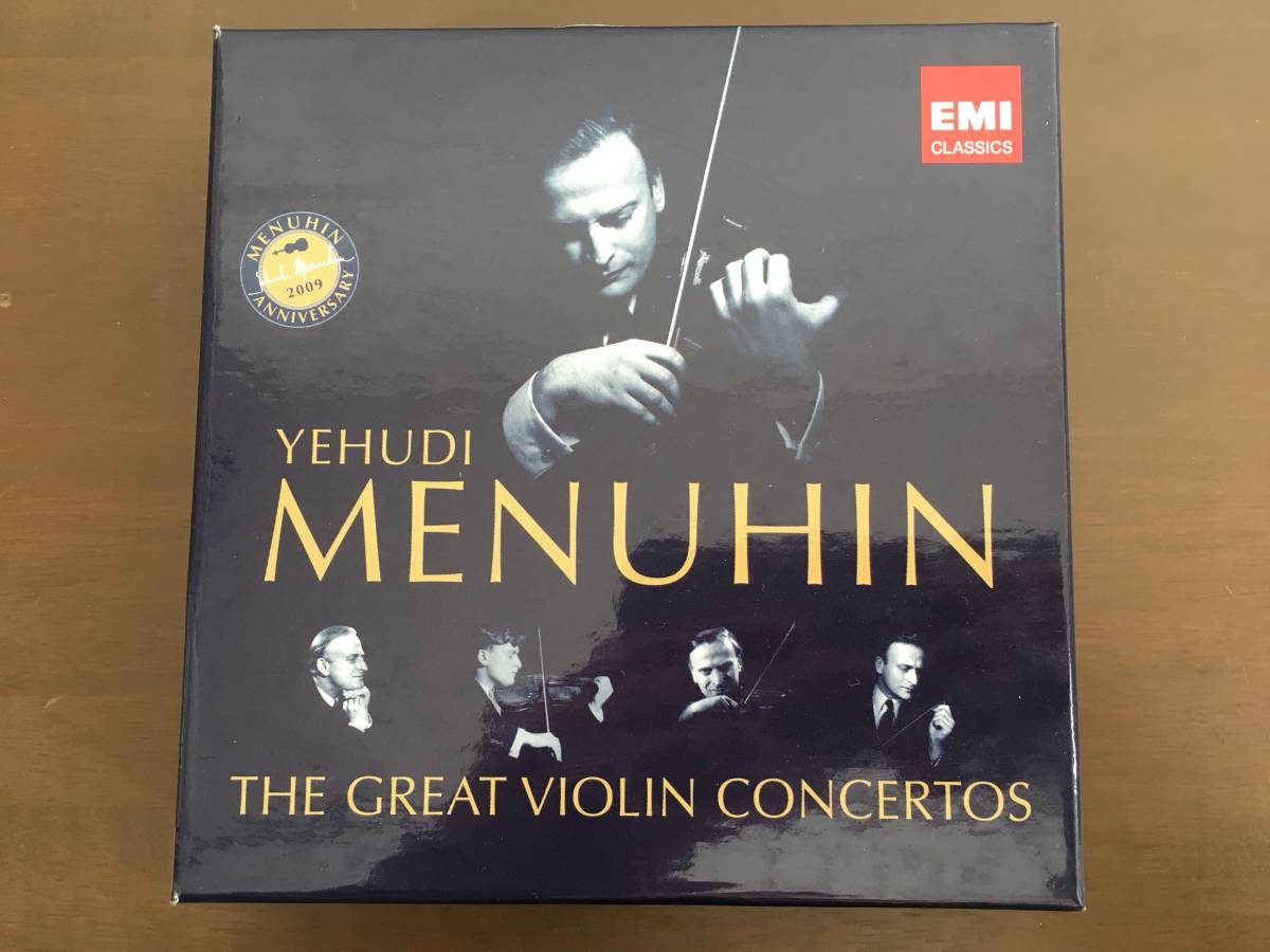 10CD/YEHUDI MENUHIN 1916-1999 THE GREAT VIOLIN CONCERTOS/【J19】 /中古の画像1