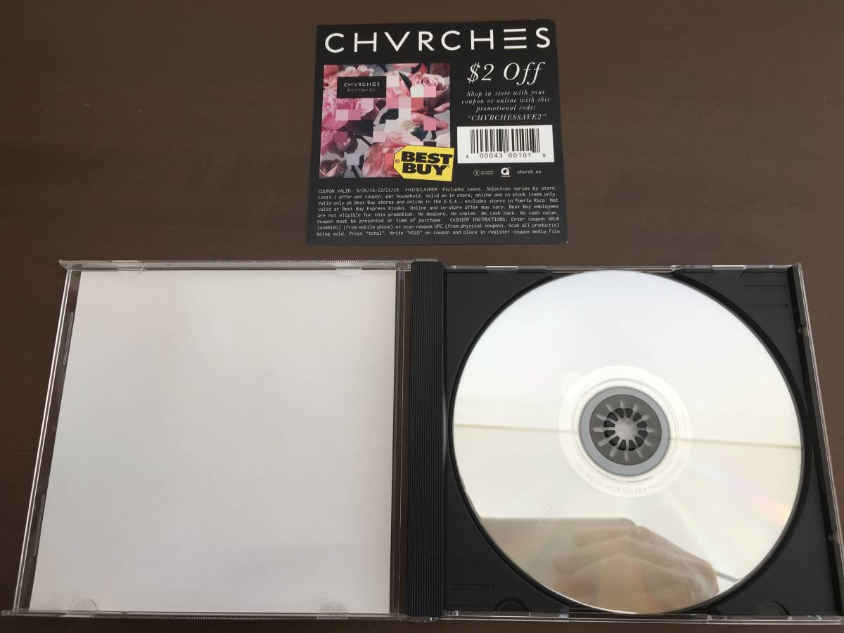 CD/CHVRCH S　Leave A Trace/【J19】 /中古_画像5