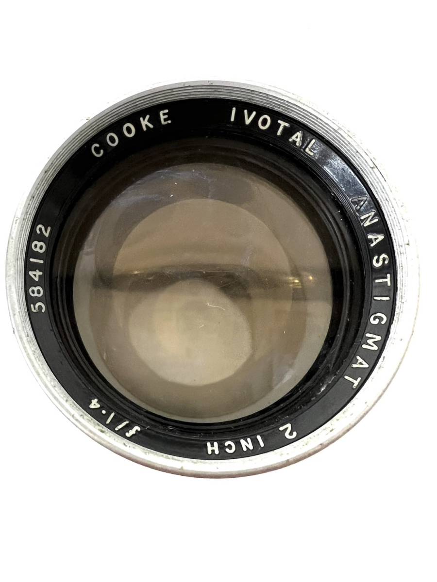 【希少品】TAYLOR HOBSON テイラーホブソン COOKE IVOTAL ANASTIGMAT 2INCH f/1.4 Cine-Lens シネレンズ オールドレンズ 現状品の画像2
