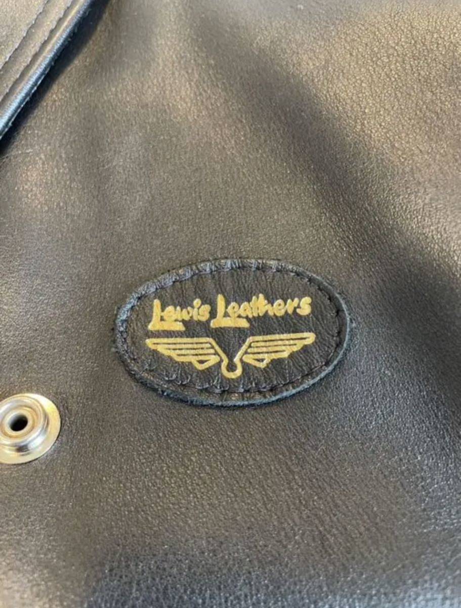 美品Lewis Leathers ルイスレザー サイクロンCYCLONEブラック