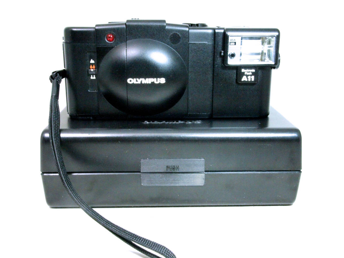 高価値 オリンパス OLYMPUS XA2 A11付き trumbullcampbell.com