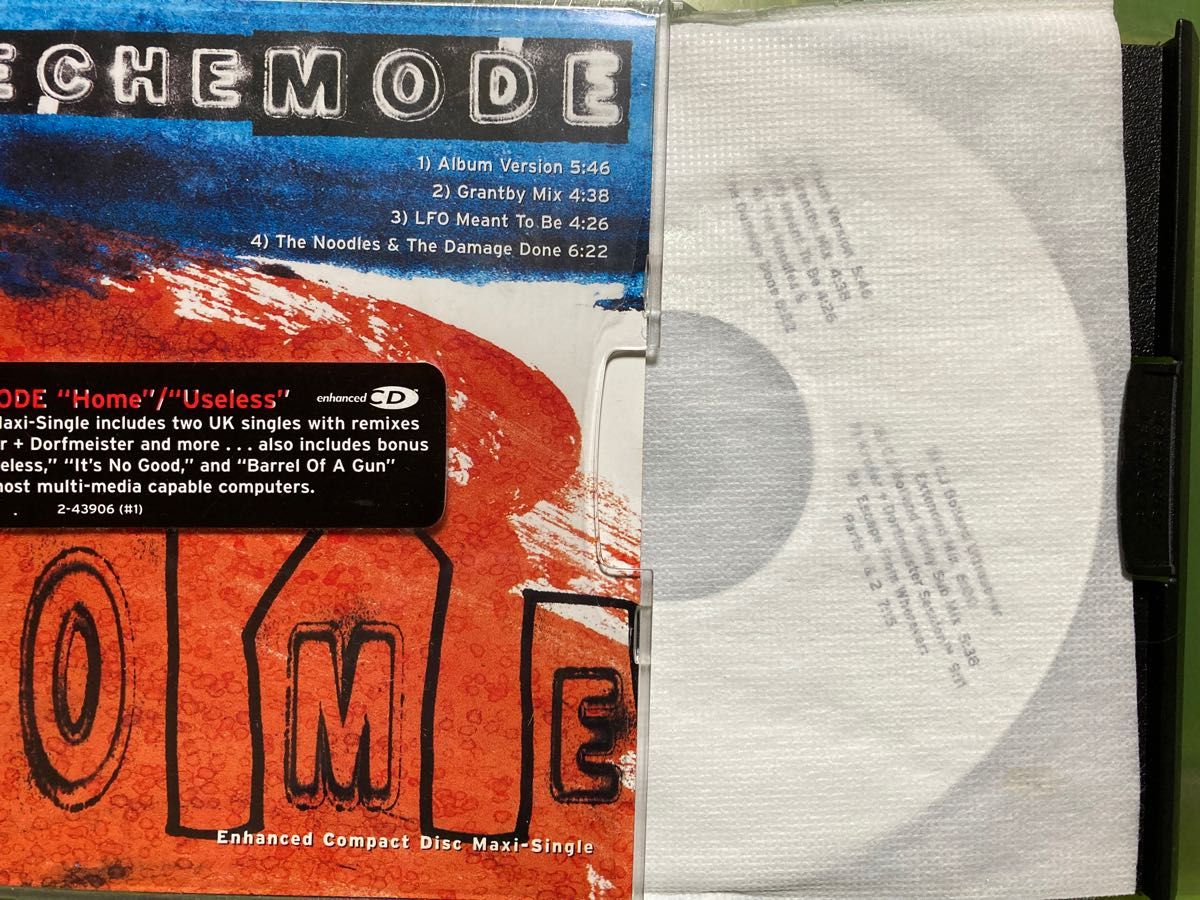 デペッシュ・モード 『Home/Useless』 中古CD 輸入盤　DEPECHE MODE
