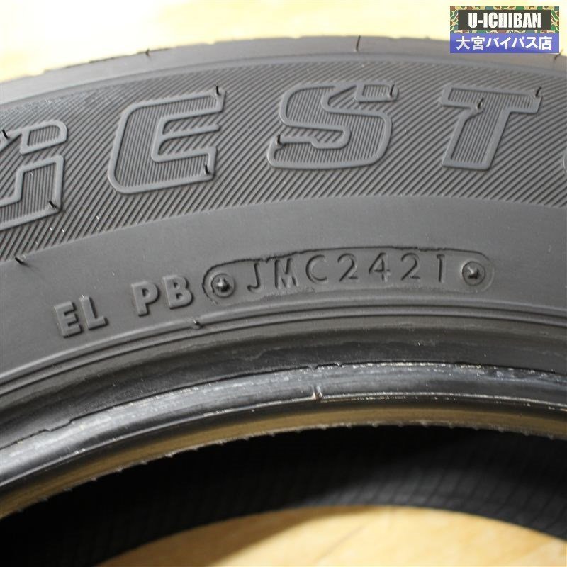 【ヤフオク限定】175/80R16 2021年製 ブリヂストン デューラー H/T 684Ⅱ タイヤのみ 1台分 4本セット ジムニー などに _○004_画像5