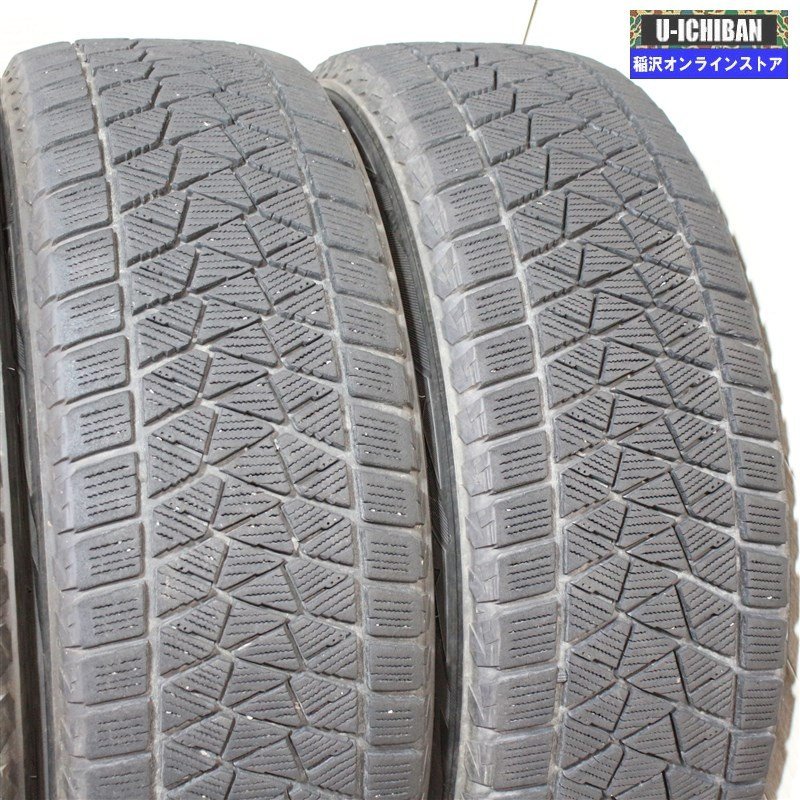 225/60R18 エクストレイル 純正 7-18+45 5H114.3 ブリヂストン DM-V2 18インチ スタッドレス 4本セット 009_画像10