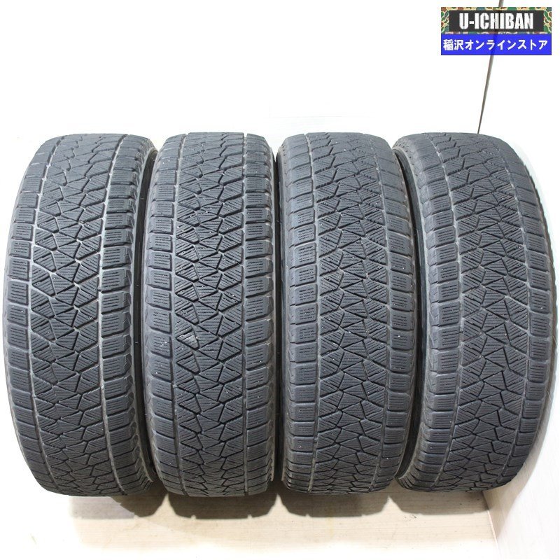 225/60R18 エクストレイル 純正 7-18+45 5H114.3 ブリヂストン DM-V2 18インチ スタッドレス 4本セット 009_画像7