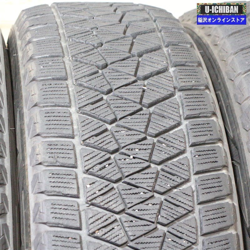 225/60R18 エクストレイル 純正 7-18+45 5H114.3 ブリヂストン DM-V2 18インチ スタッドレス 4本セット 009_画像9