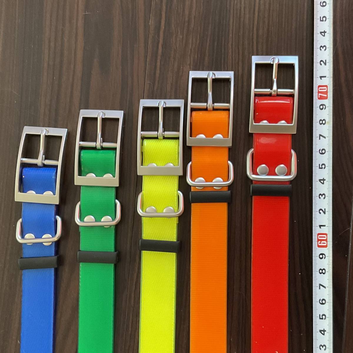 5色セット 塩ビ性ベルト for ガーミンGPS首輪 Garmin GPS アストロ