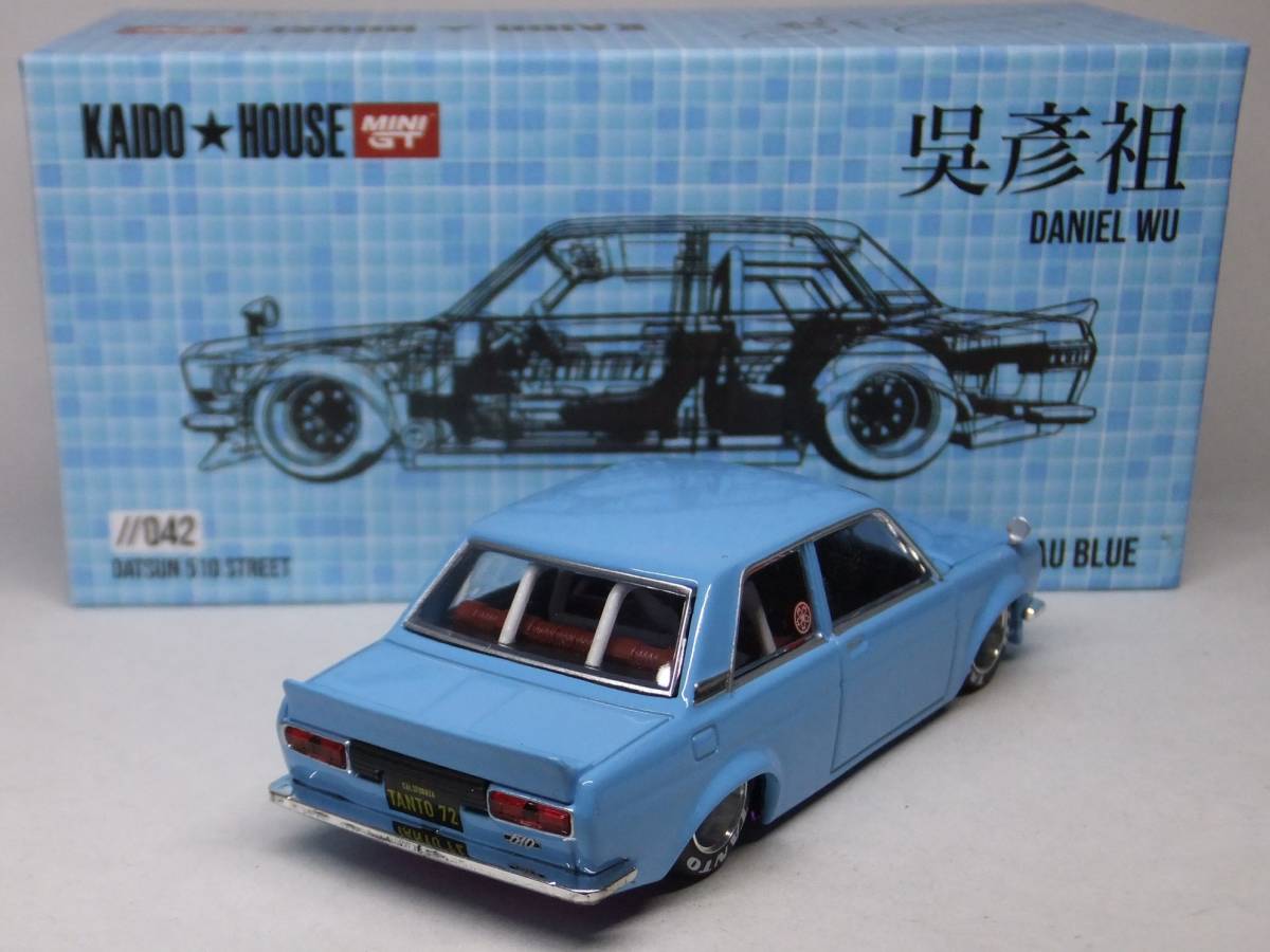 MINI GT★ダットサン 510 ストリート Tanto V2 KAIDO HOUSE KHMG042 街道★はうす PRO★STREET Datsun 1/64 TSM_画像2