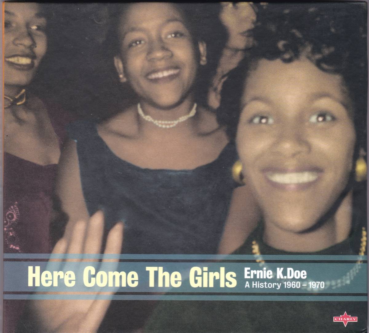 ☆Here Comes The Girls/ERNIE K.DOE(アーニー・K・ドゥ)A History 1960-70◆珠玉の名曲ばかり49曲収録のCD２枚組セット＆ブックレット付◇_画像1