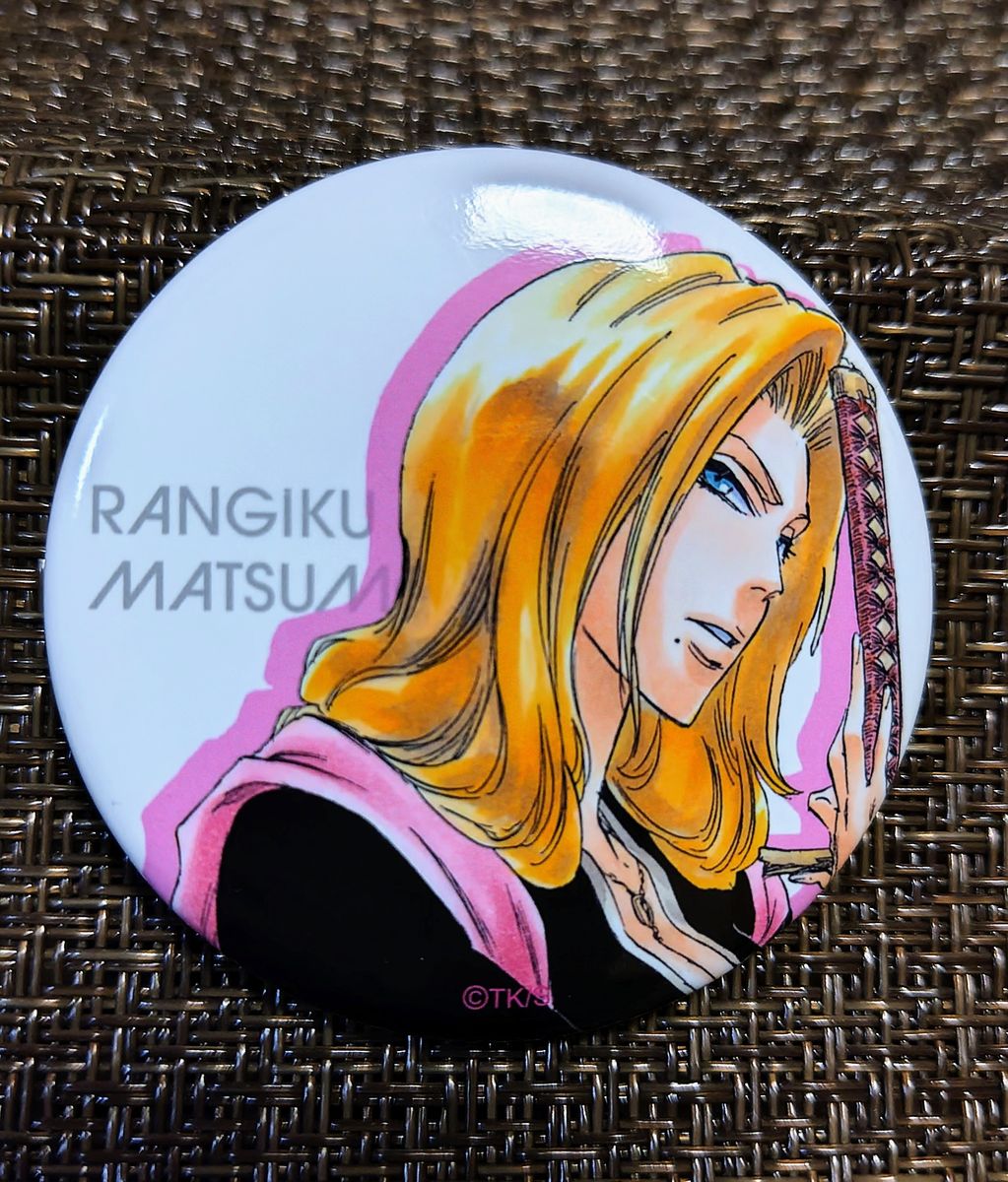 BLEACH 原画展 松本乱菊 更木剣八 涅マユリ オリジナル缶バッジ BLEACH 原画展 松本乱菊 更木剣八 涅マユリ オリジナル缶バッジ