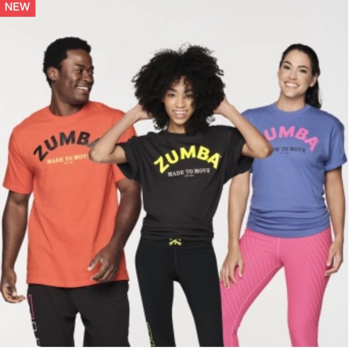 ズンバ　ZUMBA Tシャツ ３枚セット　正規品　新品&未開