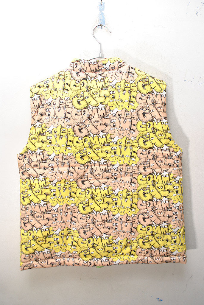 Comme des garcons shirt kaws チャイナ ダウンベスト | www.rnd.org.il