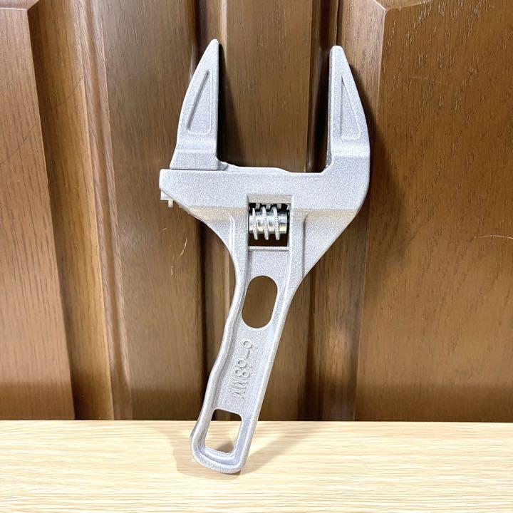 65%OFF【送料無料】 モンキーレンチ DIY 水道管 ワイド 工具 スパナ 大開口 配管 蛇口 モンキーレンチ ワイドレンチ6-68mm工具 大開口 縦型 薄型DIY蛇口 配管