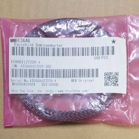 Fairchild NPNトランジスタ MMBT3646 500個セット 電子部品 Fairchild NPNトランジスタ MMBT3646 500個セット 電子部品