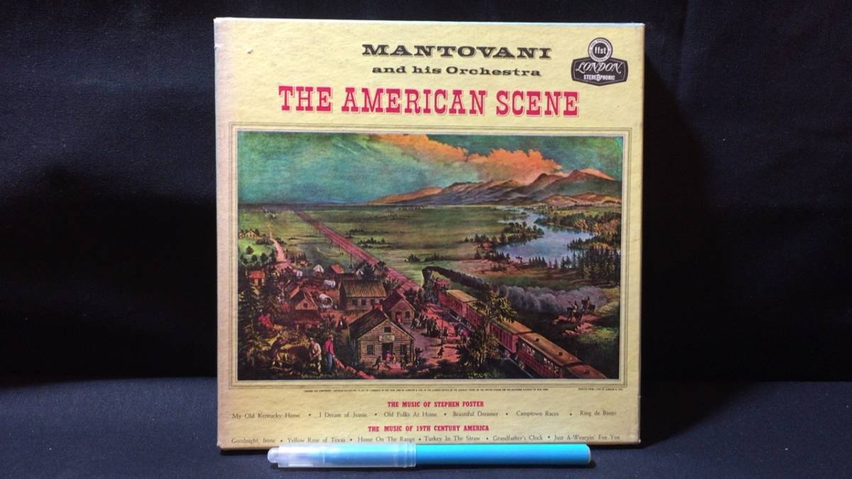 熱い販売レコードL オープンリールテープ26 MANTOVANI/THE AMERICAN SCENE