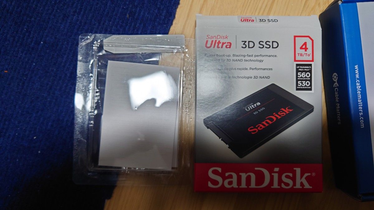 SanDisk サンディスク 内蔵SSD 2.5インチ SSD Ultra 3D 4TB SATA3.0