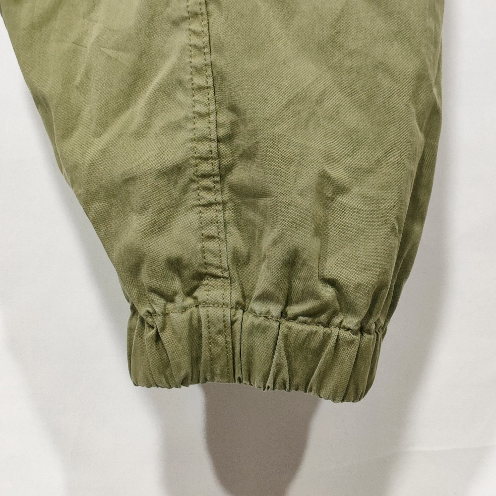  WTaps WTAPS 18SS грузовик брюки TRACKS TROUSERS. NYCO. WEATHER 181GWDT-PTM03 бегун 03 хаки б/у /KEI