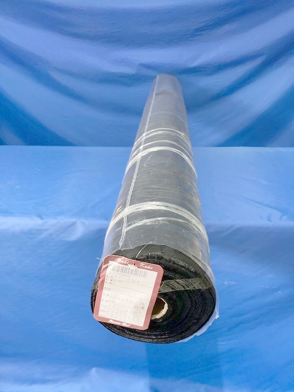 ナイロン生地　黒ハイパロンコート防水加工幅117cm×長さ50m×2反 　セットNO.1