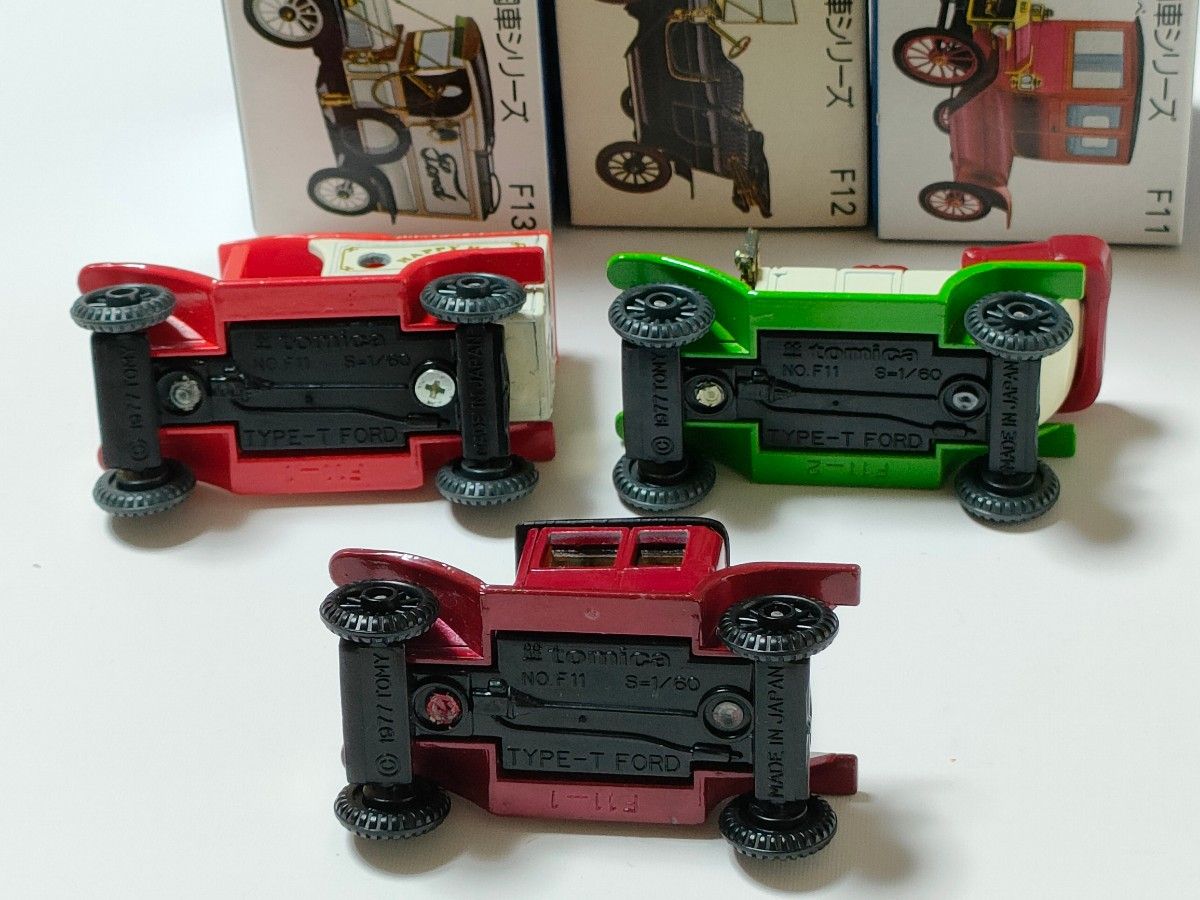 青箱トミカ T型フォード 3種 美品 日本製|PayPayフリマ