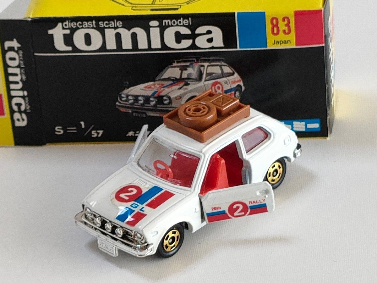 大特価!!】 トミカ ホンダ 日本製☆絶版希少☆1/57☆トミカ黒箱83