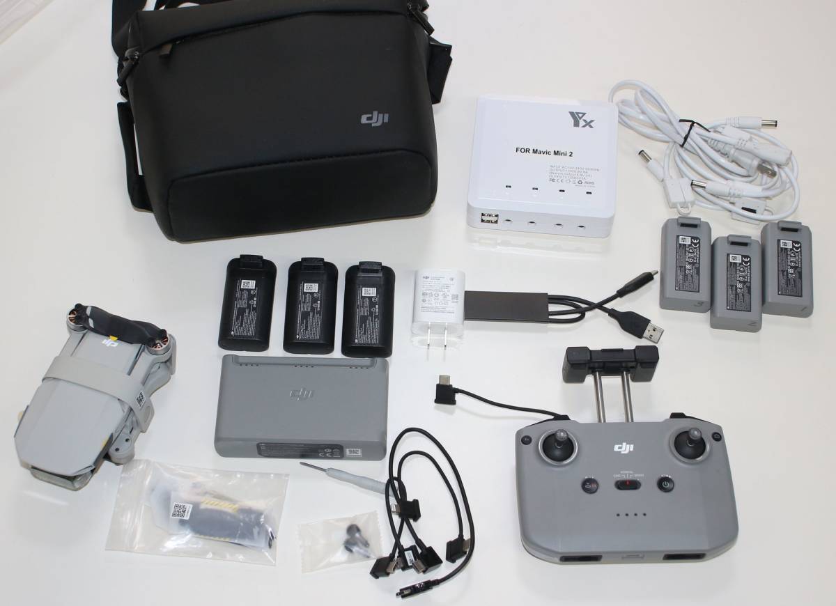 DJI MINI 2 fly more combo 大容量バッテリー-