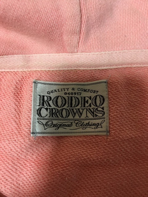 Rodeo Crown　ジップアップパーカー　サイズS_画像3