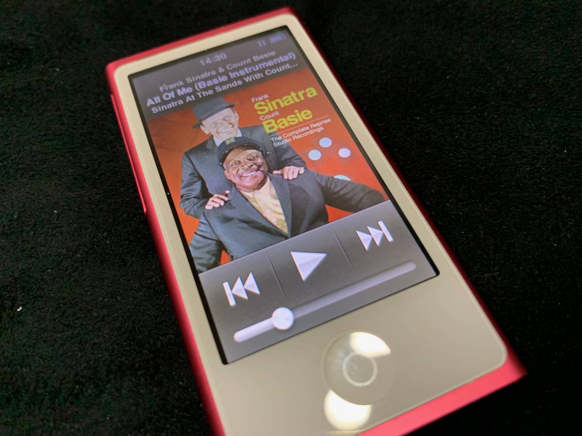 【美品】Apple iPod nano 第7世代 16GB ピンク