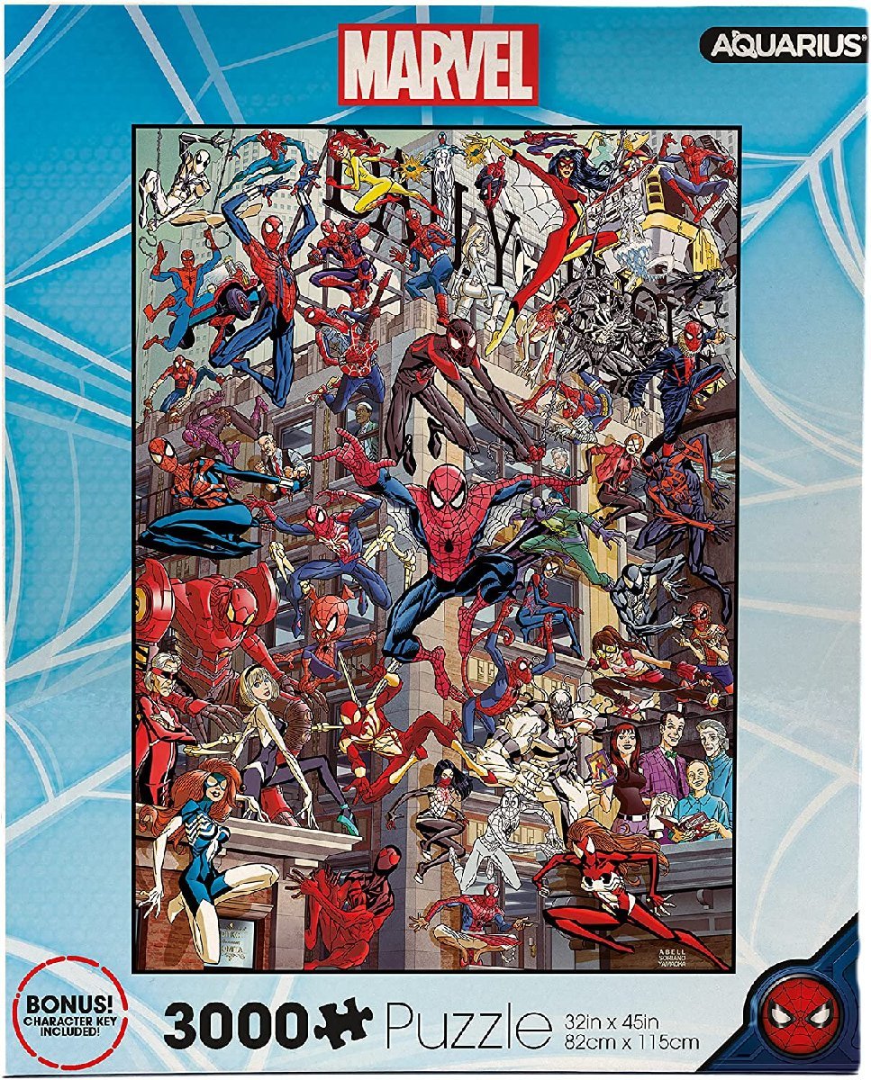 Marvel Comics (マーベル コミック) Spider-Man（スパイダーマン）Heroes 3000ピース ジグソーパズル